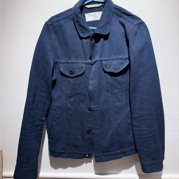 Rogue Territory Other - Rouge Territory Shashiko denim.  Men's Blue Denim Jacket.